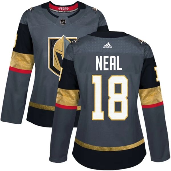 Damen Vegas Golden Knights Trikot James Neal 18 Grau Authentic